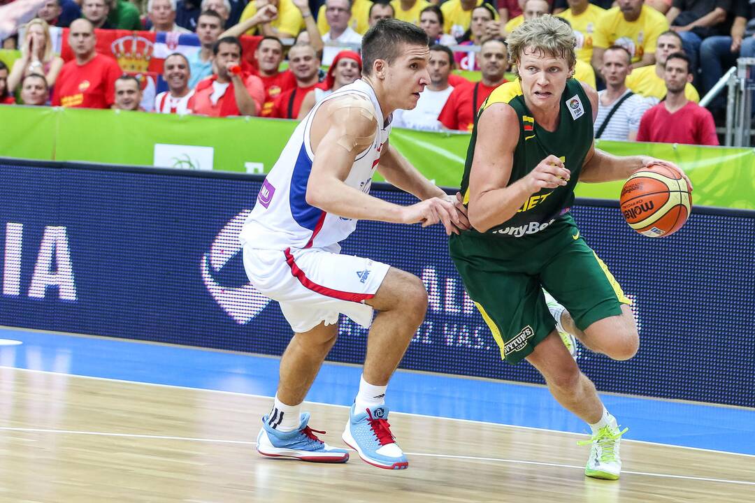 Eurobasket: Lietuva - Serbija