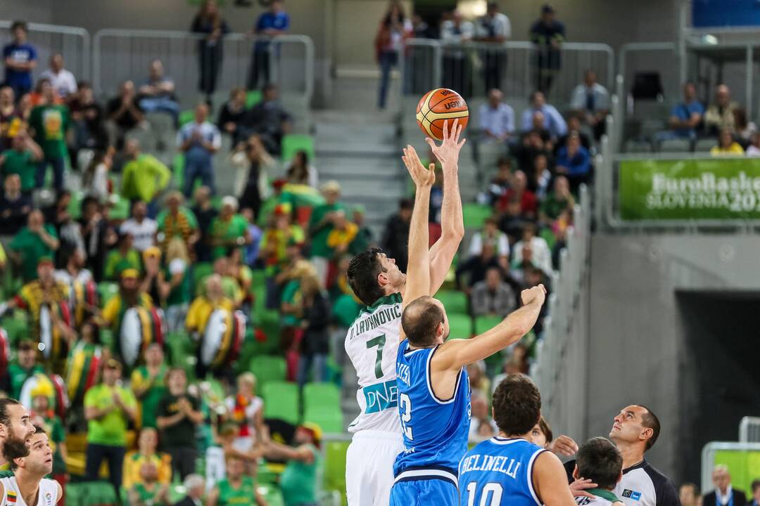 "Eurobasket": Lietuva - Italija