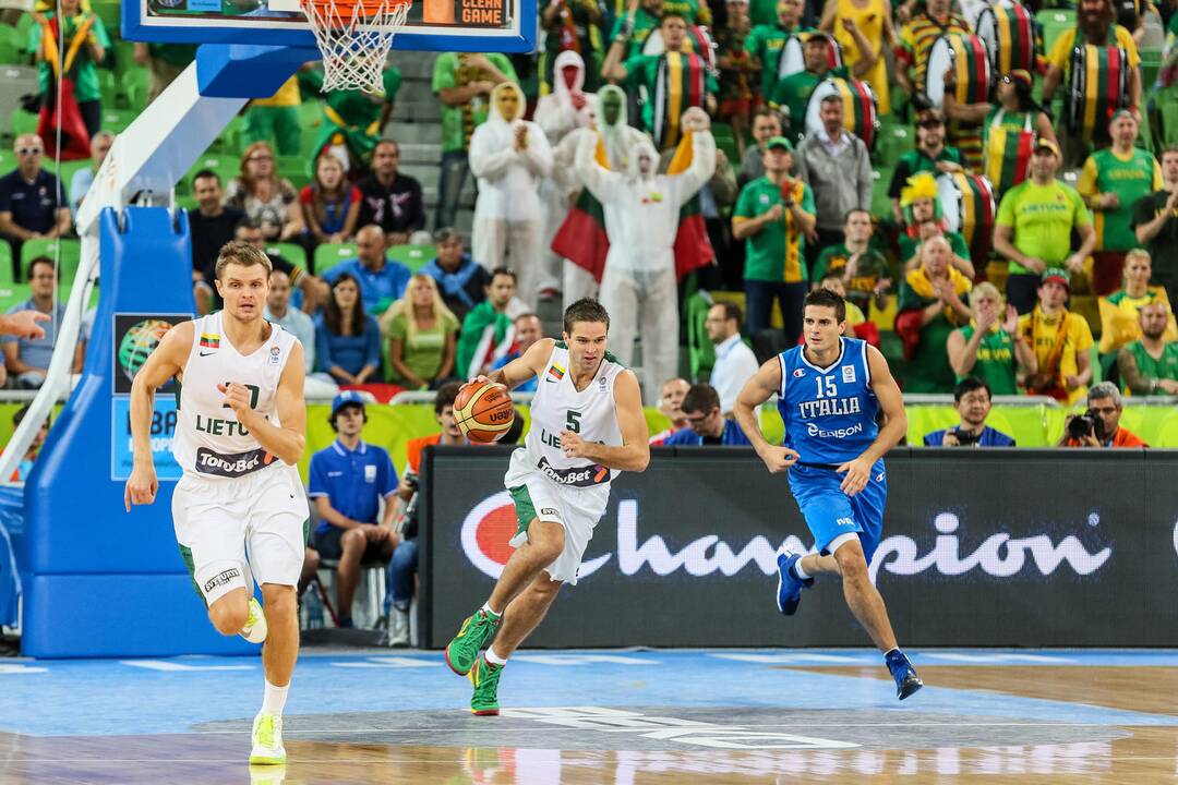 "Eurobasket": Lietuva - Italija