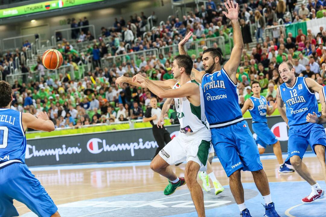 "Eurobasket": Lietuva - Italija
