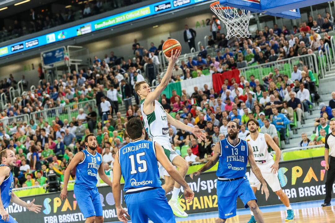 "Eurobasket": Lietuva - Italija