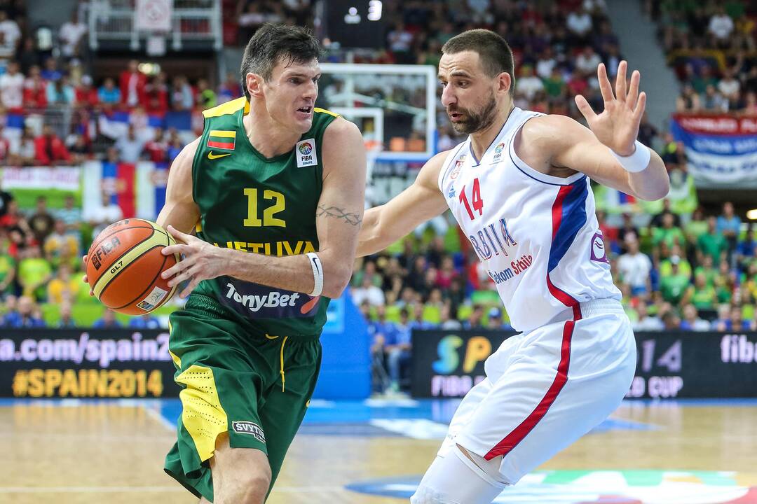 Eurobasket: Lietuva - Serbija