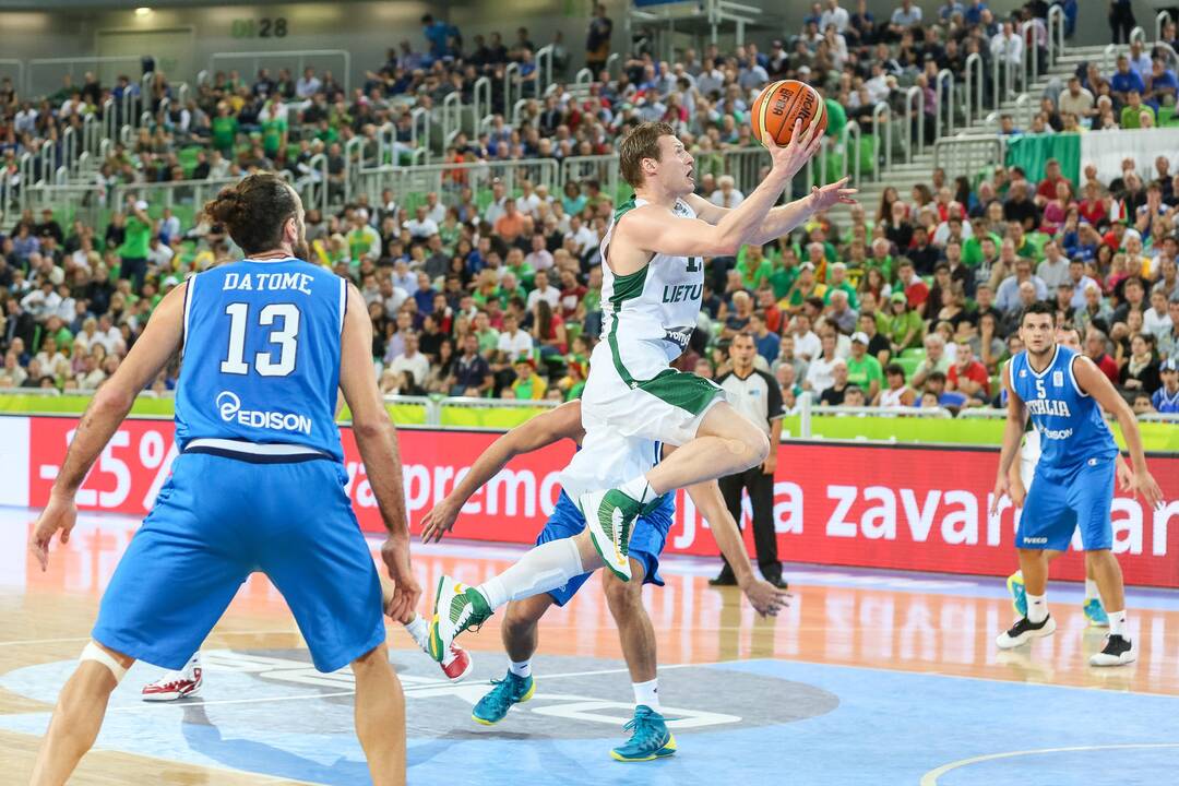 "Eurobasket": Lietuva - Italija