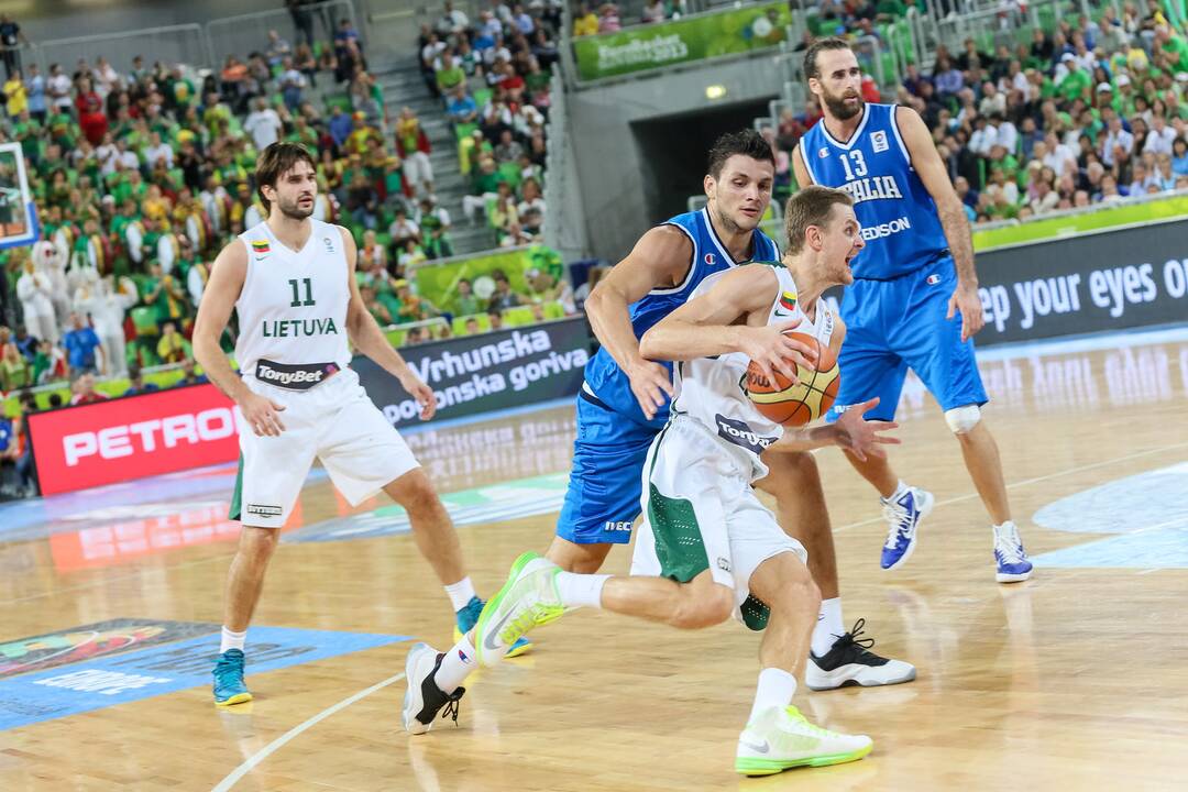 "Eurobasket": Lietuva - Italija