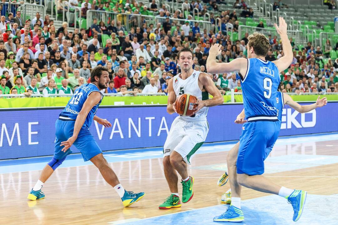 "Eurobasket": Lietuva - Italija