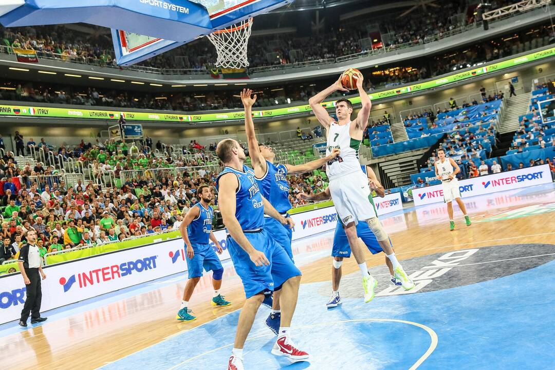 "Eurobasket": Lietuva - Italija