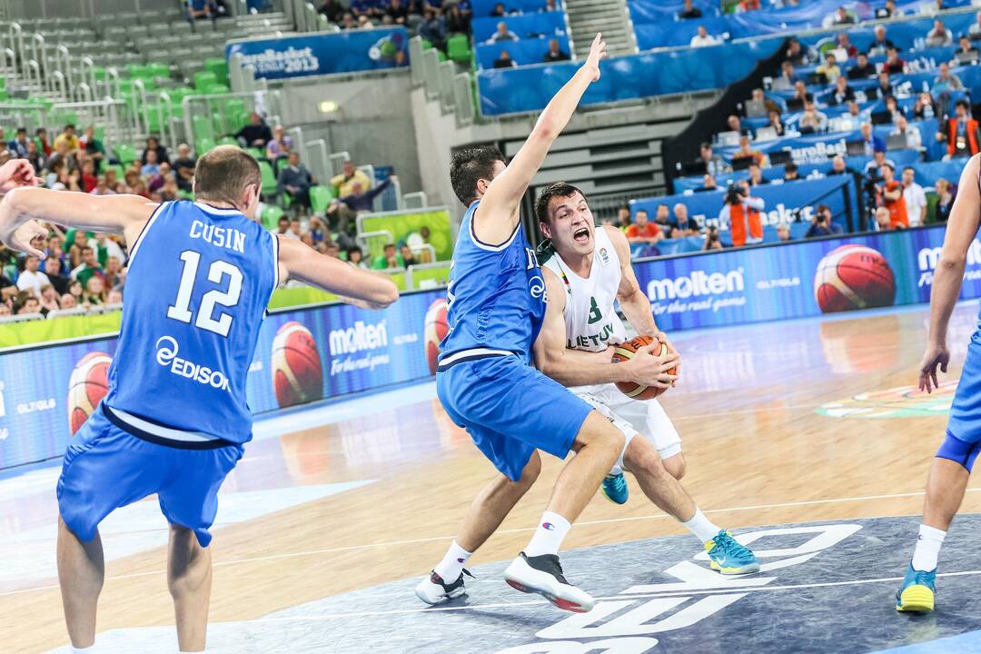 "Eurobasket": Lietuva - Italija