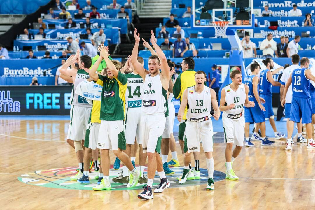 "Eurobasket": Lietuva - Italija