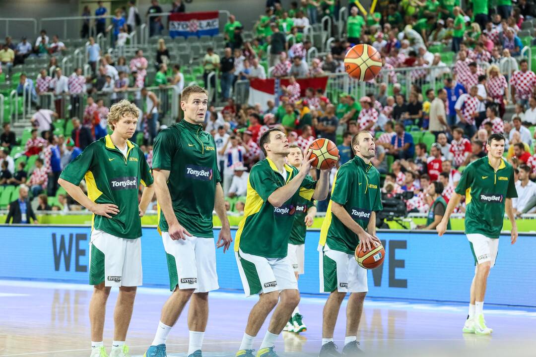 "Eurobasket": Lietuva - Kroatija