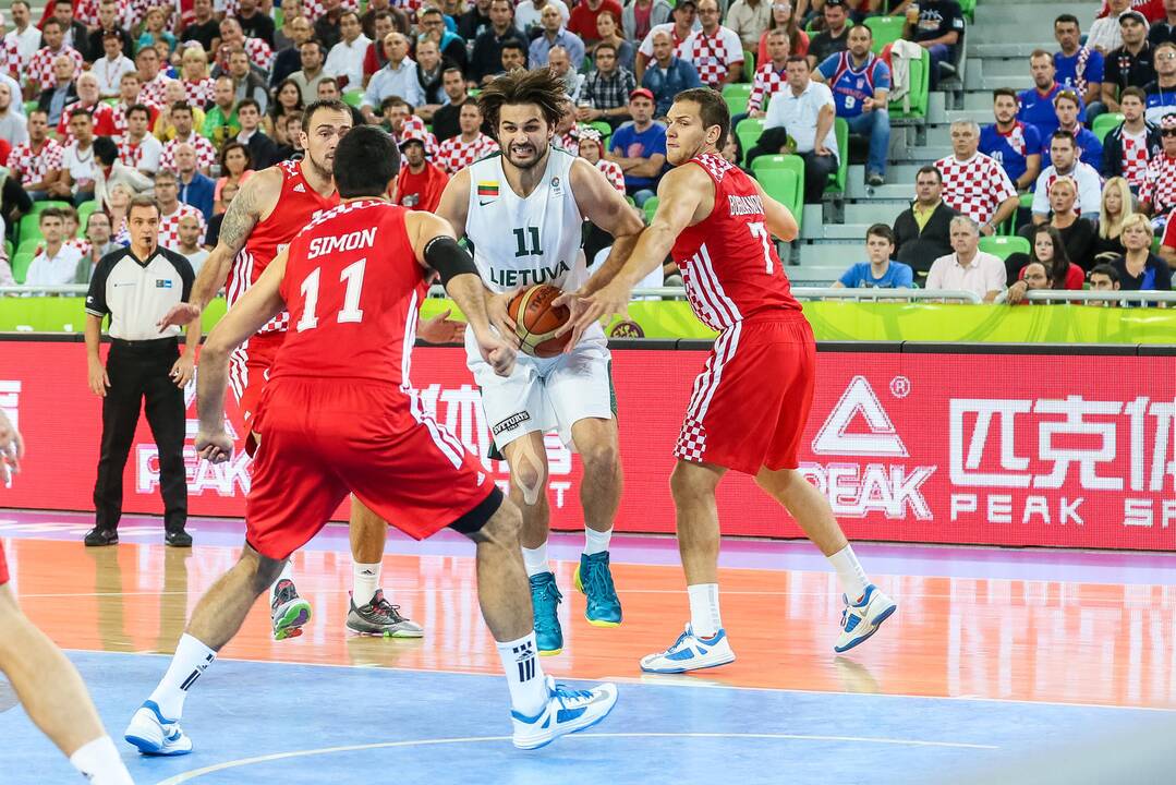 "Eurobasket": Lietuva - Kroatija
