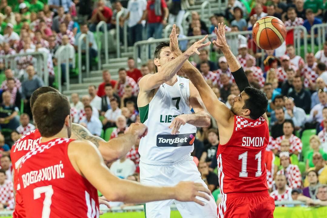 "Eurobasket": Lietuva - Kroatija