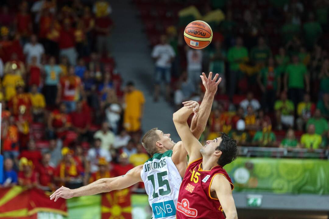 Eurobasket: Lietuva - Makedonija