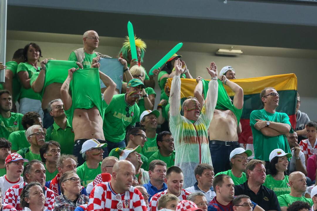 "Eurobasket": Lietuva - Kroatija