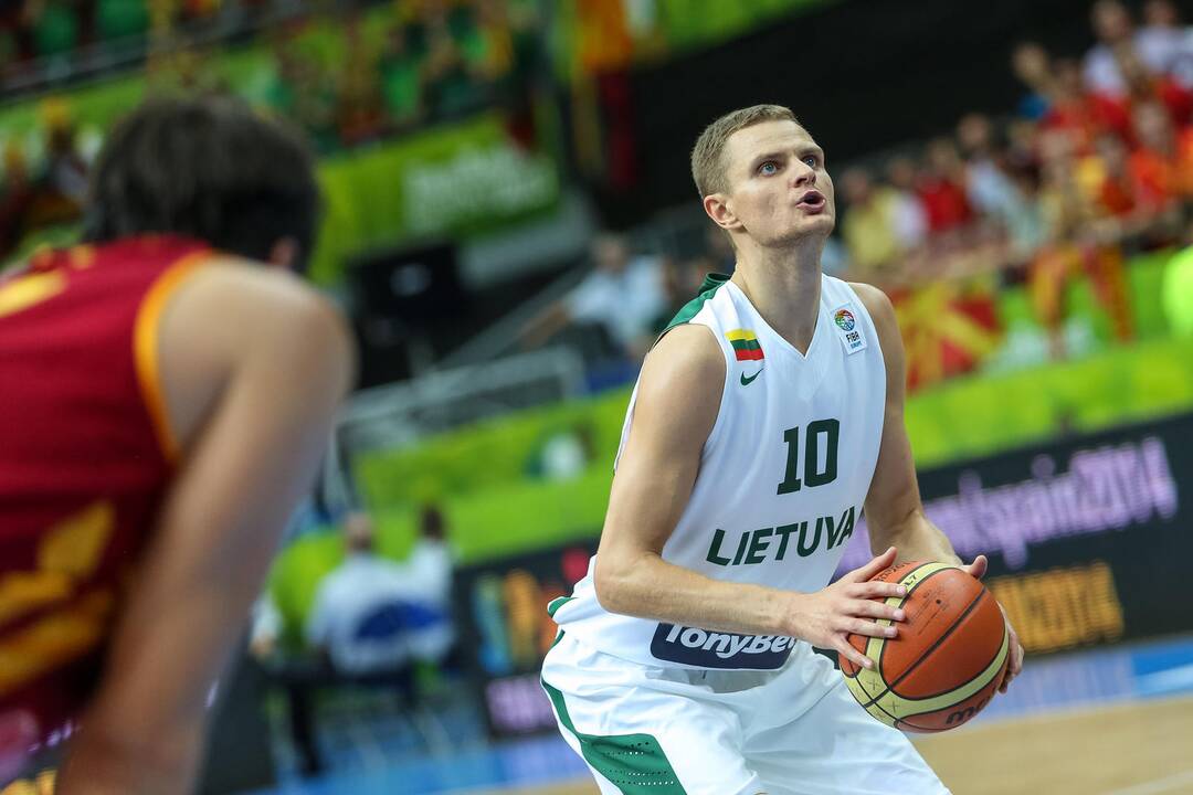 Eurobasket: Lietuva - Makedonija