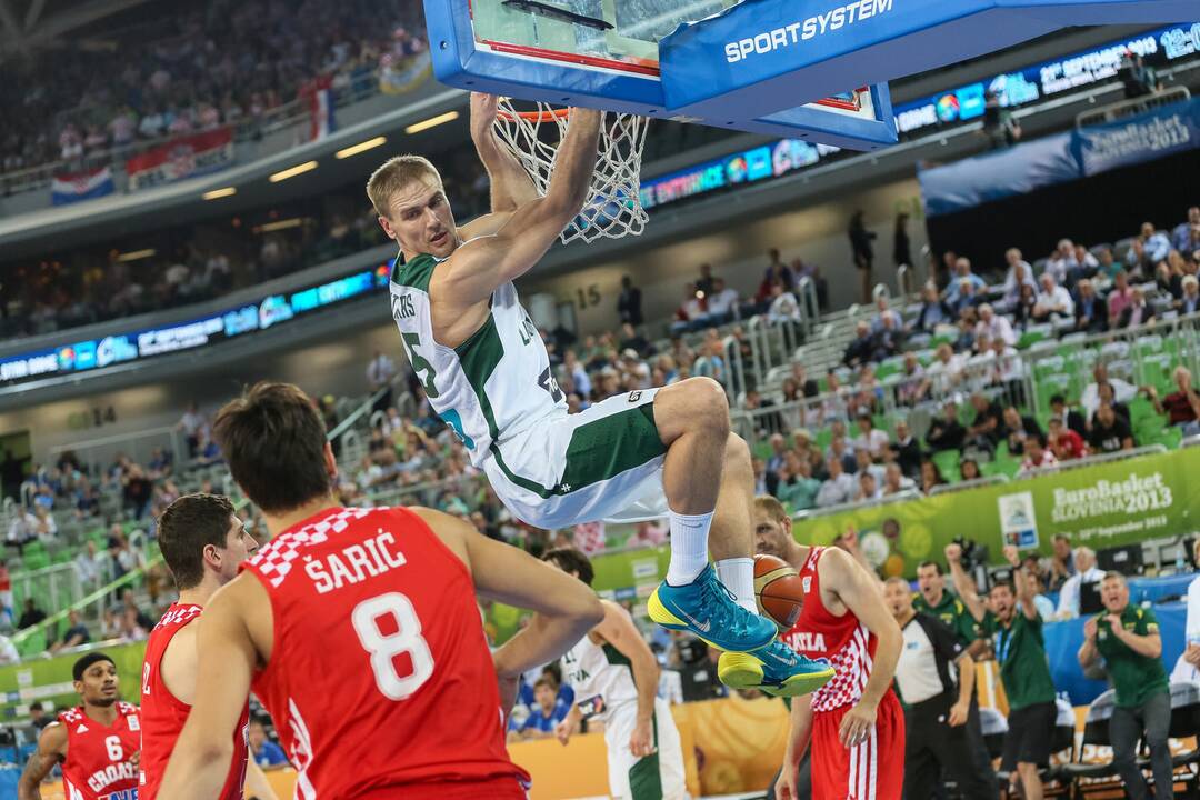 "Eurobasket": Lietuva - Kroatija