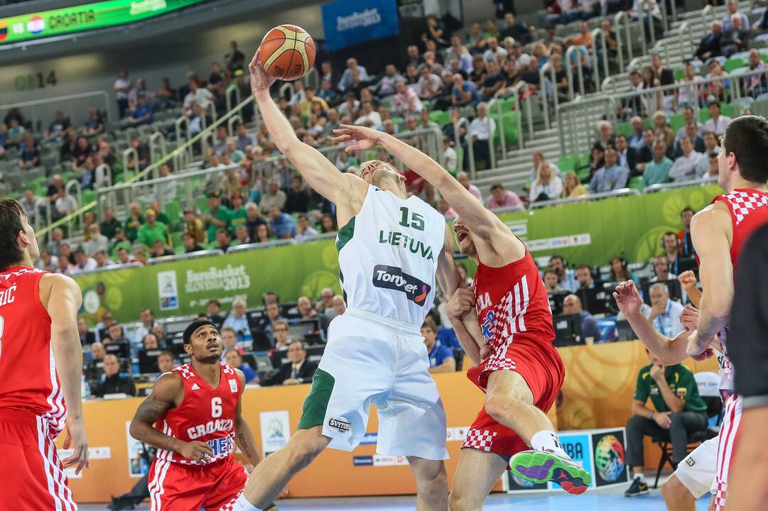 "Eurobasket": Lietuva - Kroatija