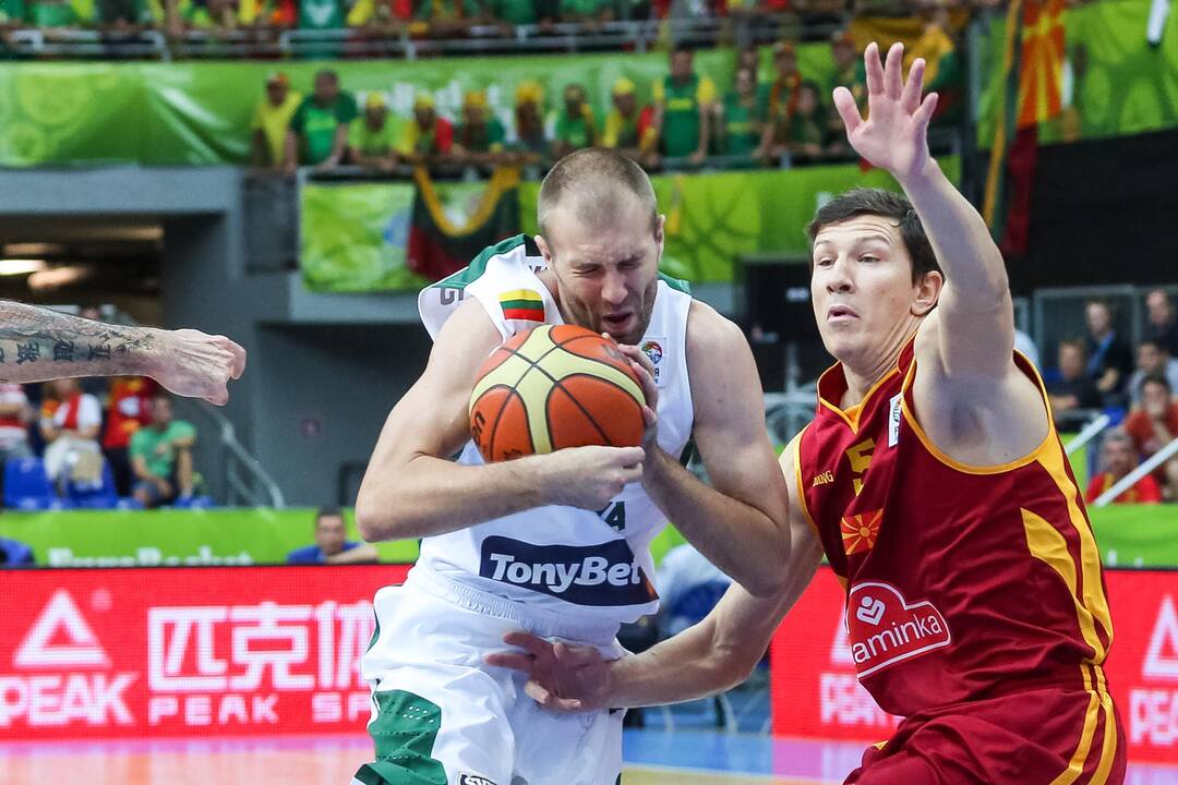 Eurobasket: Lietuva - Makedonija