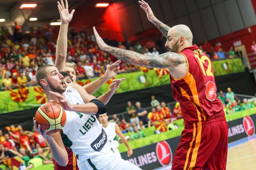 Eurobasket: Lietuva - Makedonija