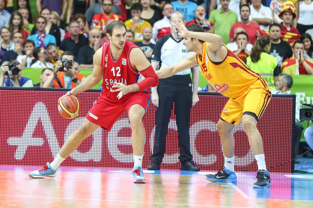 Eurobasket: Makedonija - Serbija
