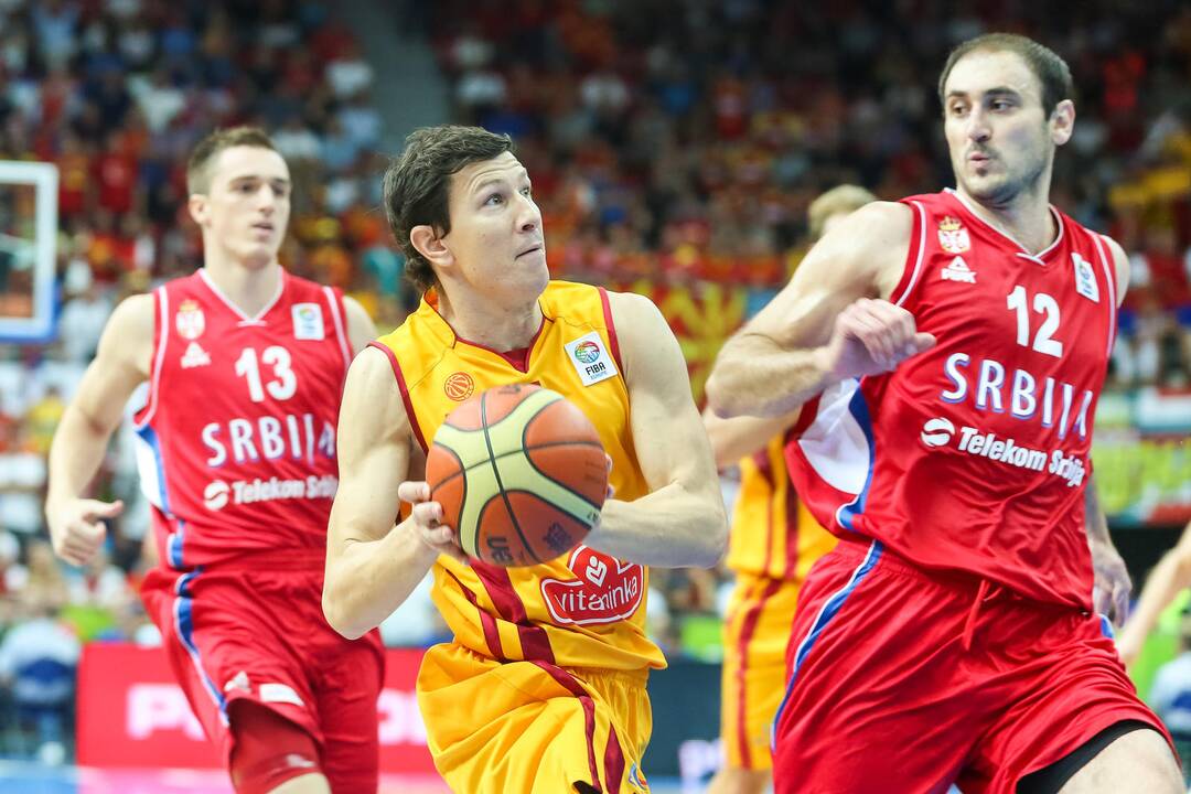 Eurobasket: Makedonija - Serbija