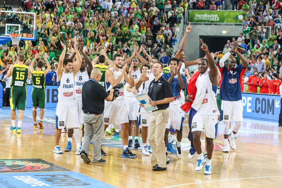 "Eurobasket": Lietuva - Prancūzija 