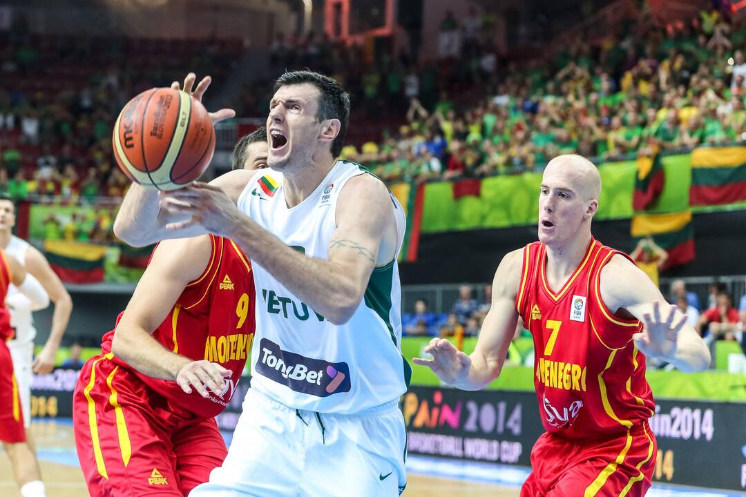 Eurobasket: Lietuva - Montenegro