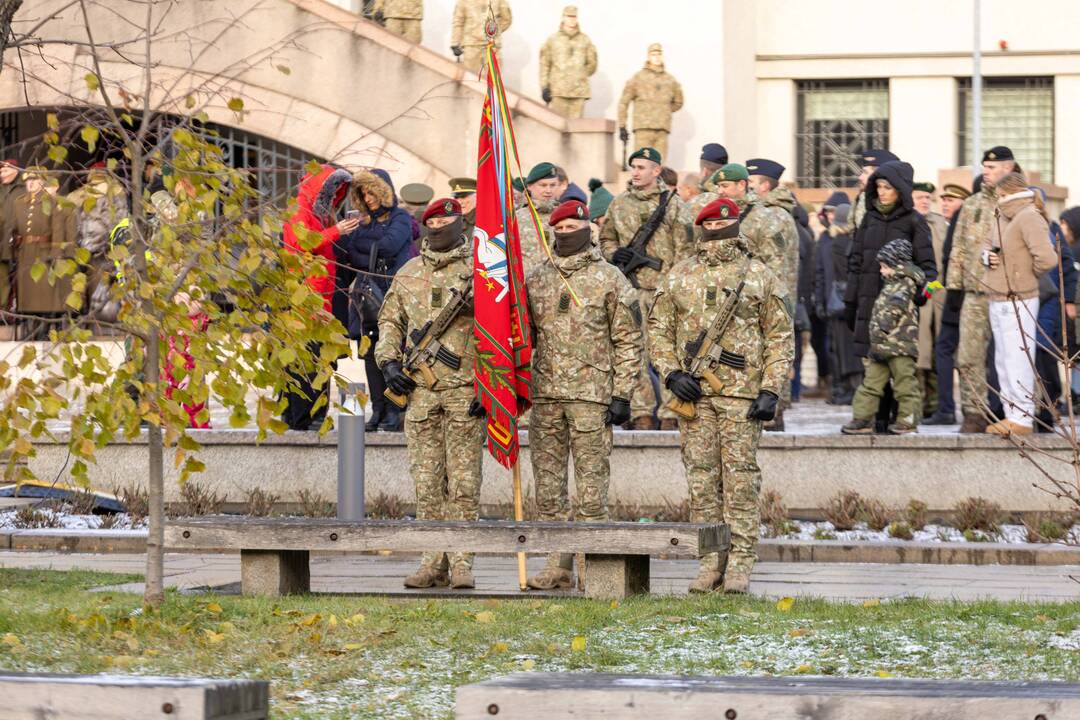 Kaunas paminėjo Lietuvos kariuomenės dieną