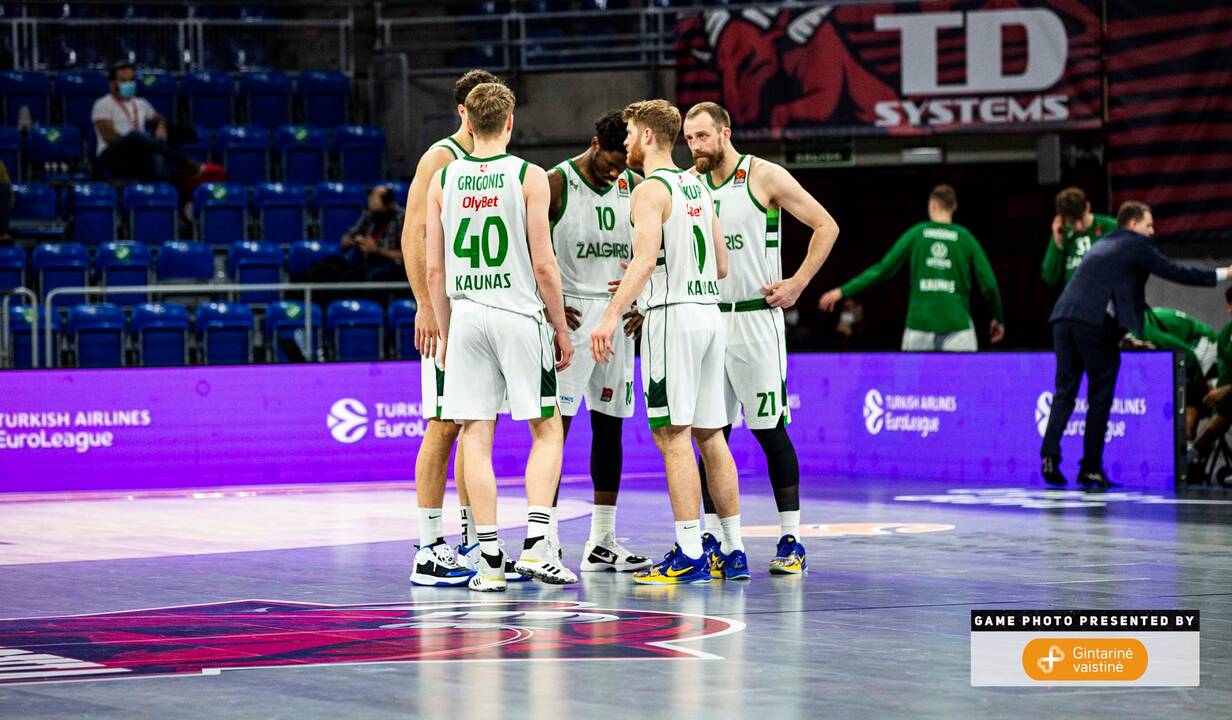 Atsitiesti nepavyko: į šturmą kilęs „Žalgiris“ krito prieš „Baskonia“