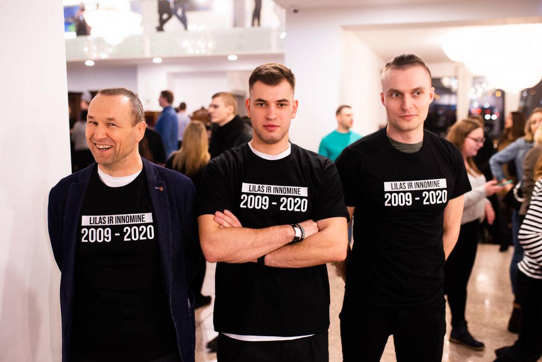Vienas iš trijų paskutinių  grupės „Lilas ir Innomine“ koncertų Vilniuje