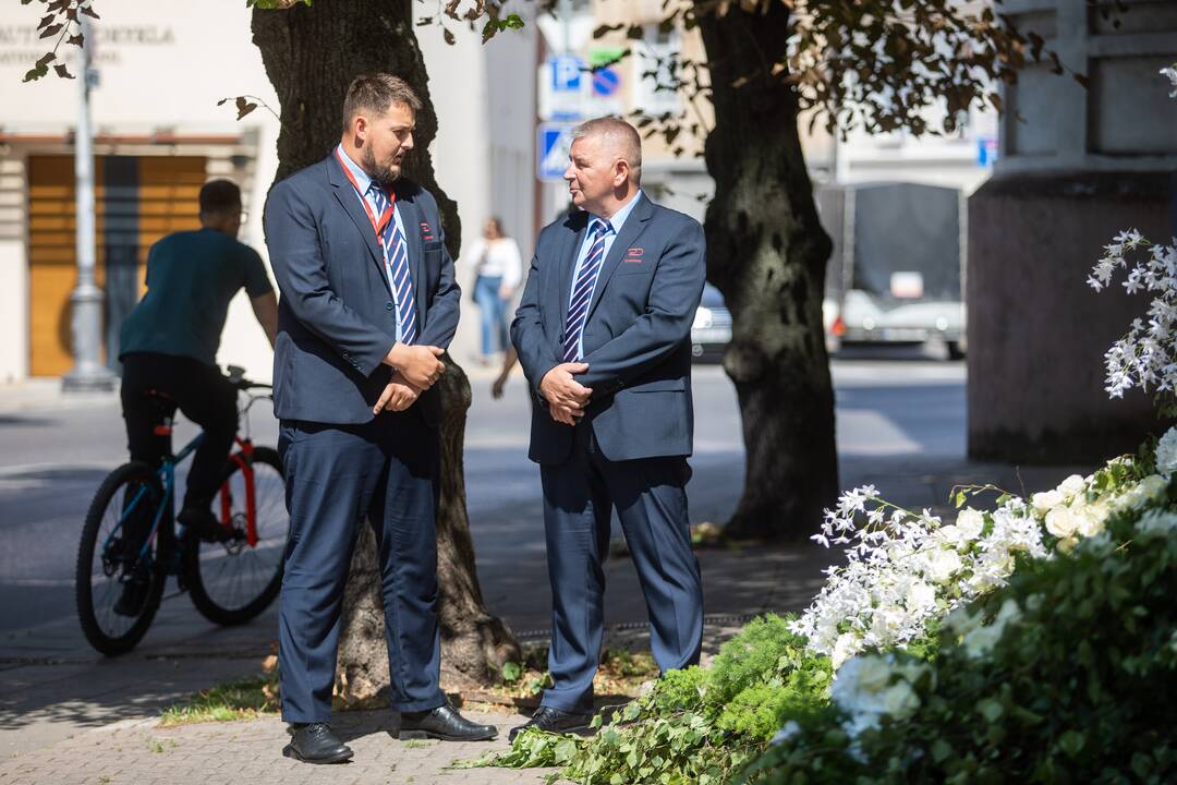 Vilniuje susituokė V. Siegel ir L. Suodaitis