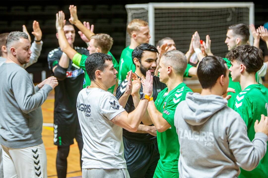 „K. Žalgiris“ – „Gargždų pramogos“ 11:0 | Futsalo A lyga