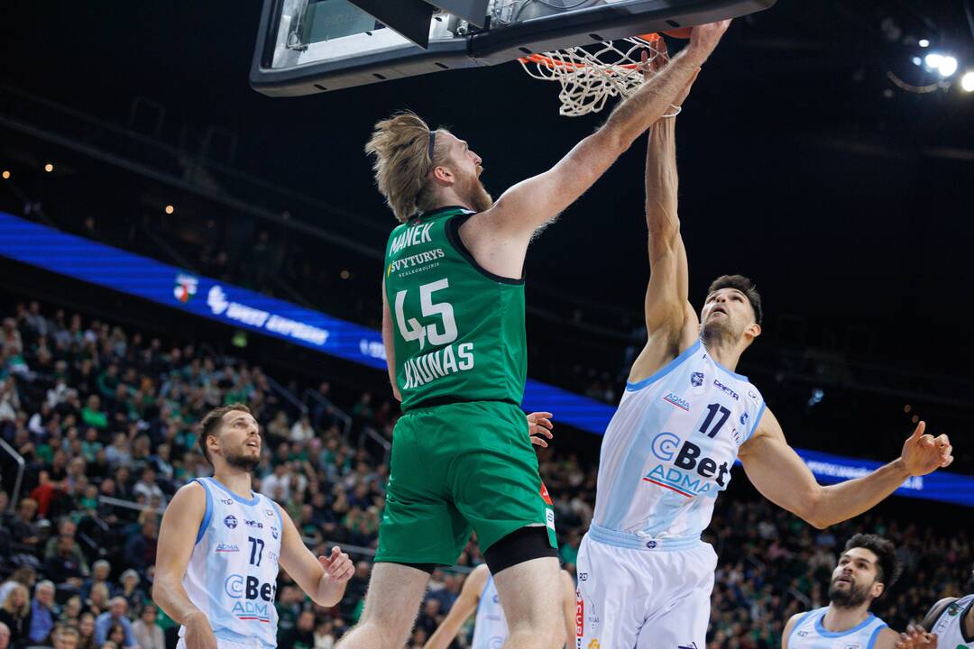 LKL: Kauno „Žalgiris“ ir Jonavos „CBet“