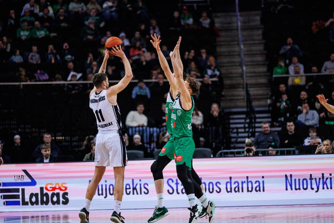 LKL susitiko Kauno „Žalgiris“ ir Kėdainių „Nevėžis“