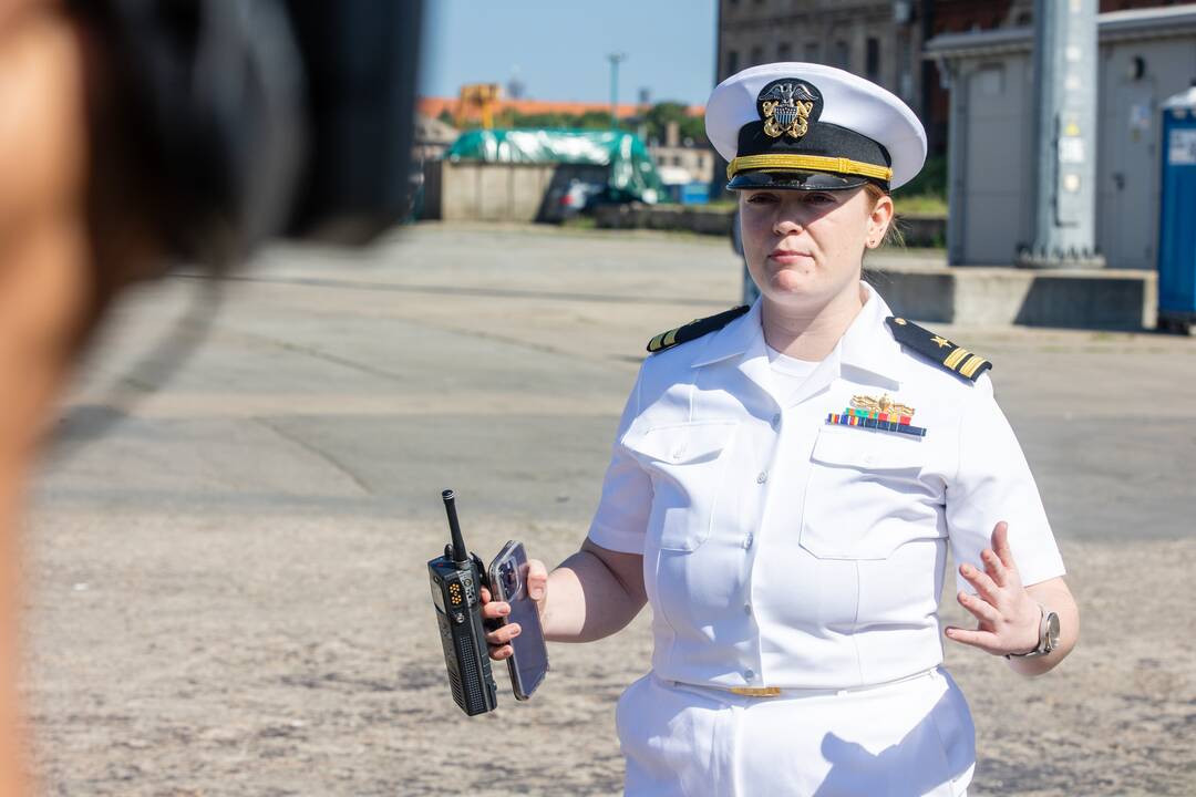  Ekskursija JAV karo laive „USS New York“