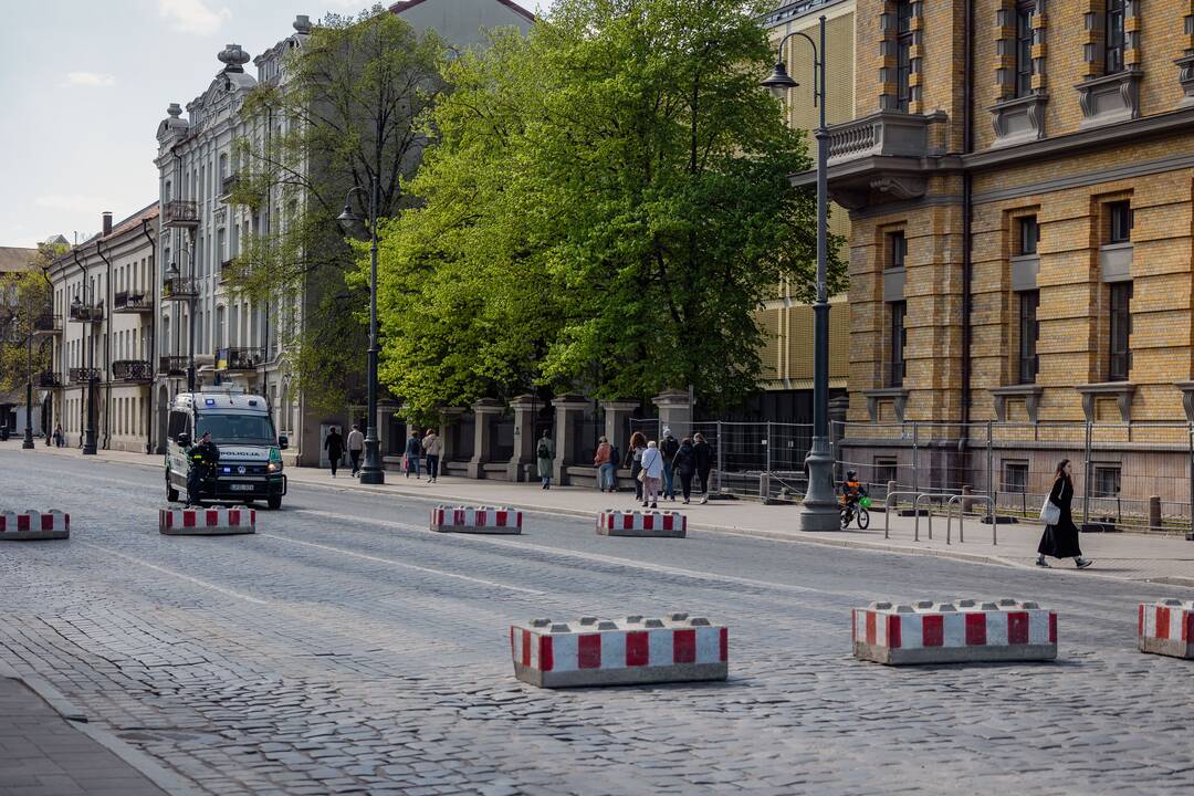 Katedros aikštėje – protestas dėl NT mokesčio