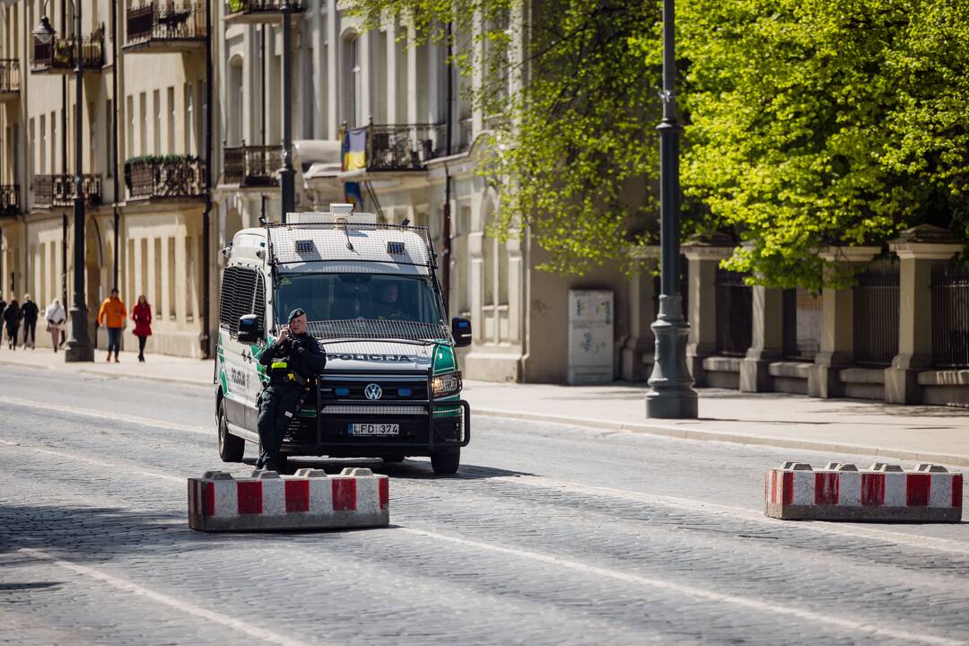 Katedros aikštėje – protestas dėl NT mokesčio