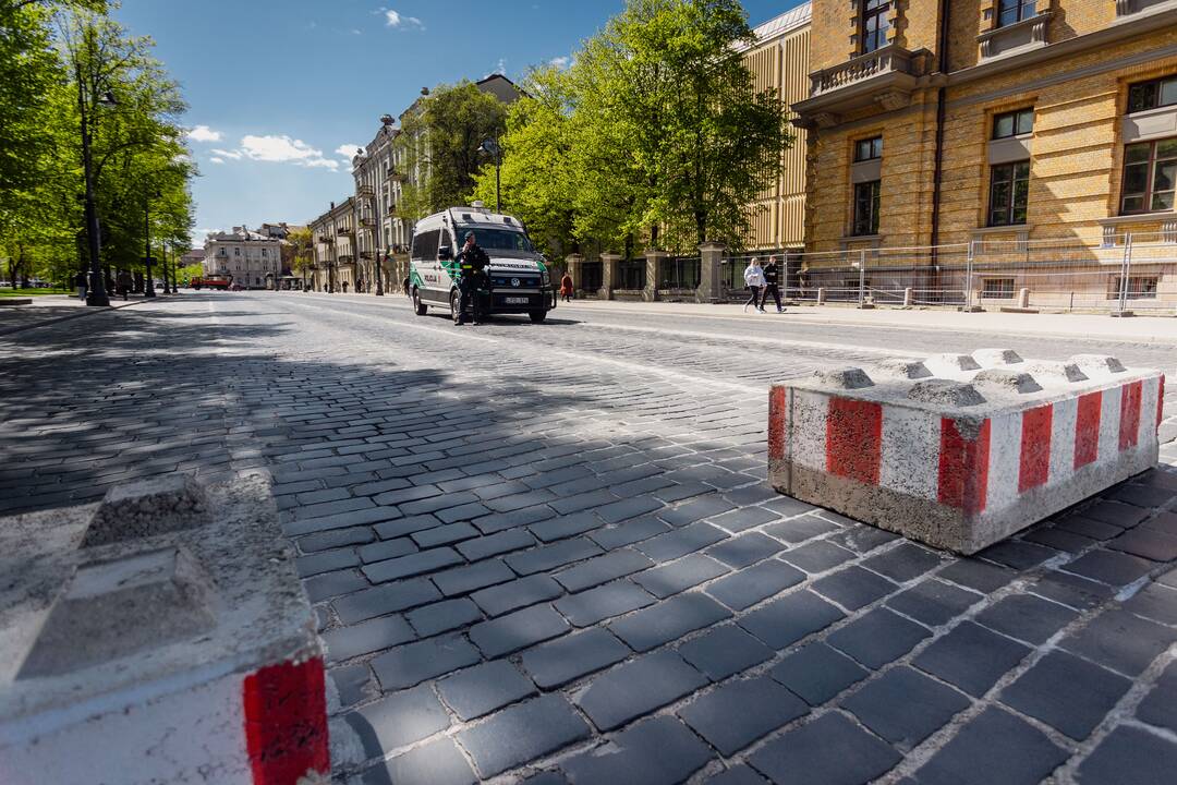 Katedros aikštėje – protestas dėl NT mokesčio