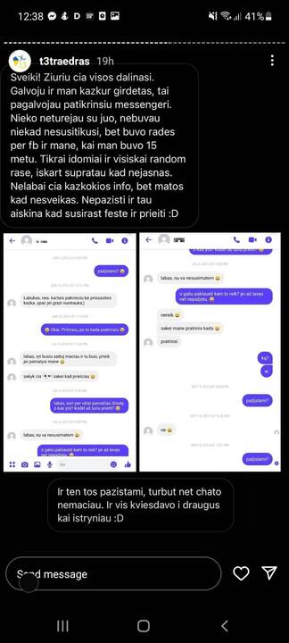 Situacija: su vienu vaikinu susidūrusios merginos prabilo apie traumuojančias seksualines patirtis.