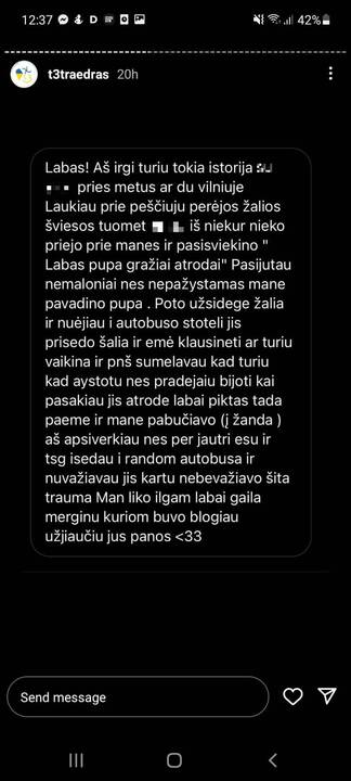 Situacija: su vienu vaikinu susidūrusios merginos prabilo apie traumuojančias seksualines patirtis.