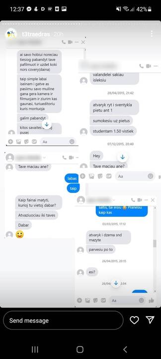 Situacija: su vienu vaikinu susidūrusios merginos prabilo apie traumuojančias seksualines patirtis.
