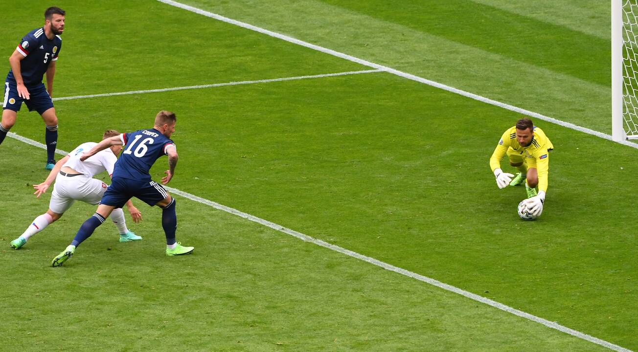 Europos čempionato D grupė: Škotija-Čekija 0:2