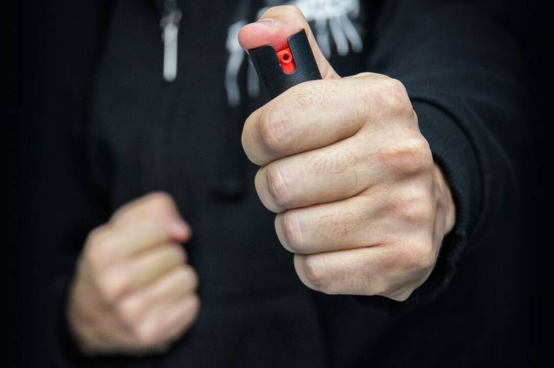 Į butą sostinėje įėjo trise ir papurškę ašarinių dujų apiplėšė šeimininką 