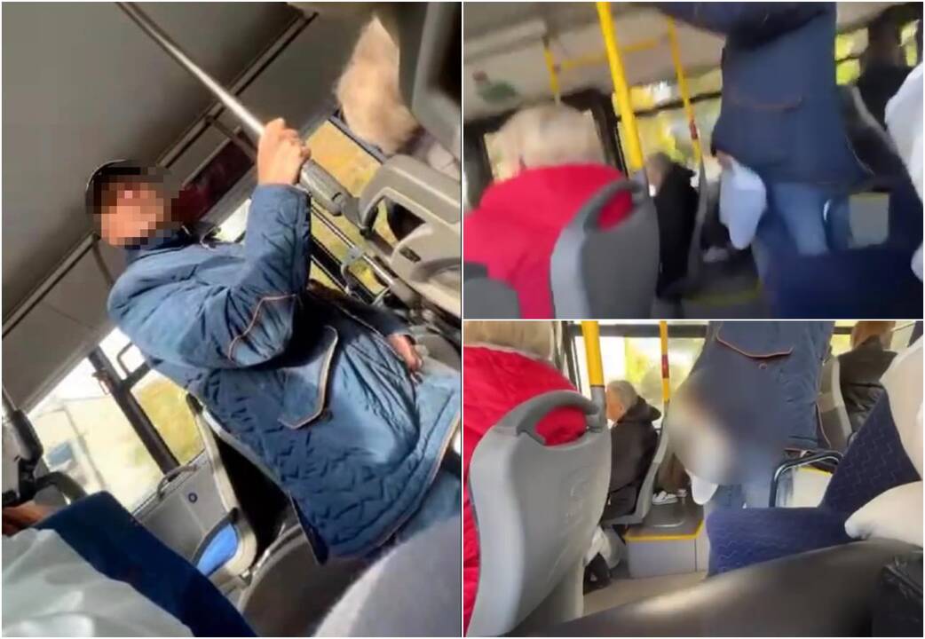 Merginą šokiravo nepažįstamo vyro elgesys autobuse: žiūrėdamas į mane jis save tenkino