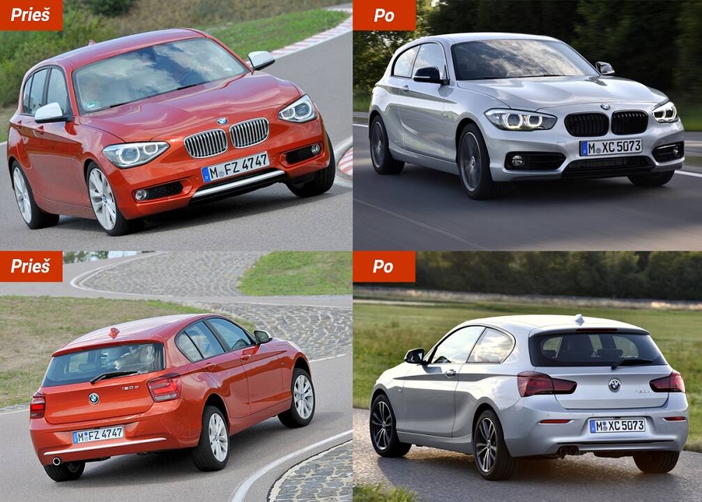 Varliaakis: šio oranžinio BMW išvaizda neatitiko sportiškumo ir brutalumo koncepcijos, tad netrukus ją teko keisti iš esmės.