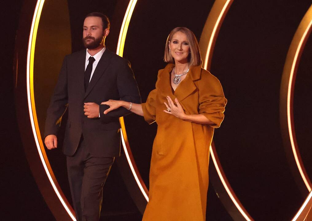 Celine Dion su sūnumi