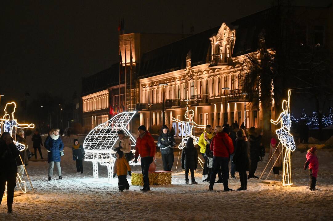 Panevėžio Kalėdų eglės įžiebimas 2023