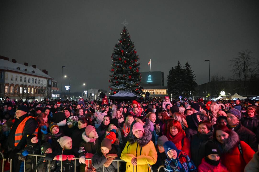 Panevėžio Kalėdų eglės įžiebimas 2023