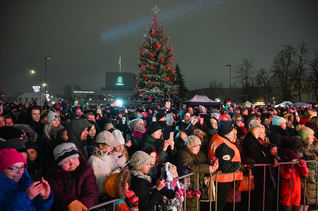 Panevėžio Kalėdų eglės įžiebimas 2023