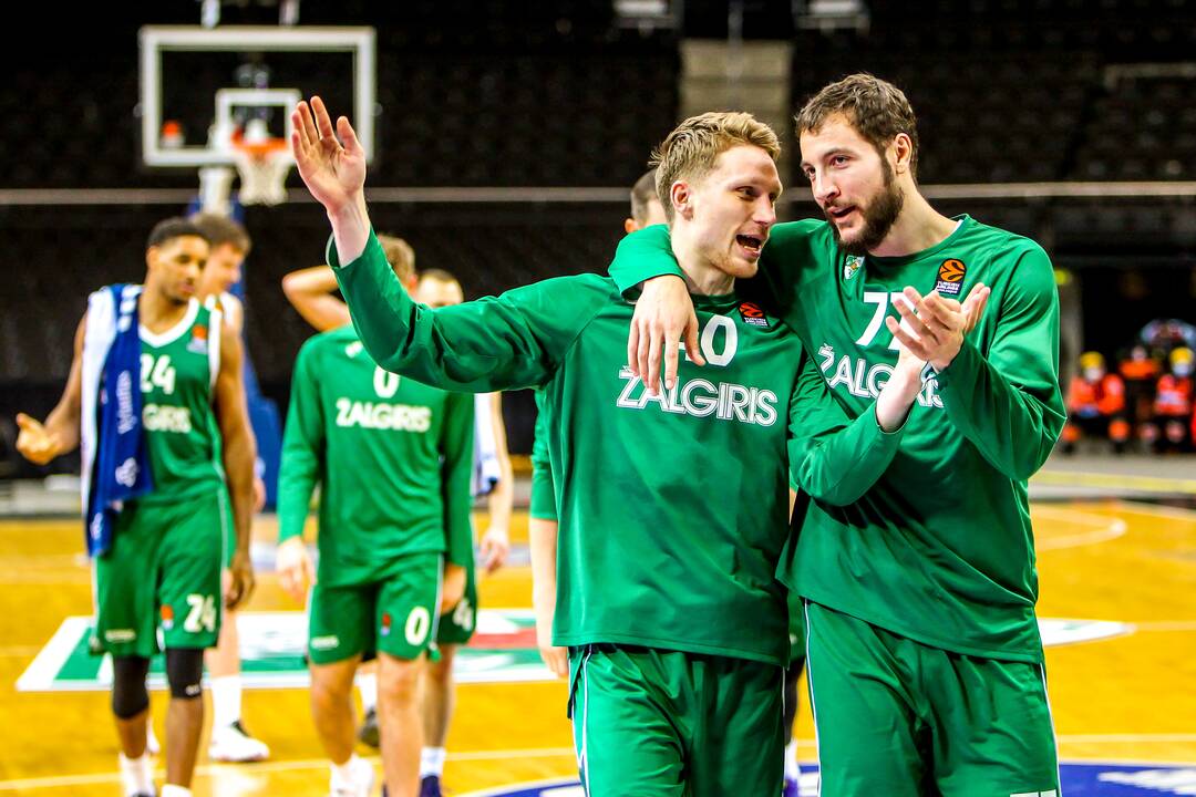 Karjera: žalgiriečiui A.Rubitui (Nr. 24) rungtynės su "Fenerbahce" – kol kas sėkmingiausios Eurolygoje šį sezoną.
