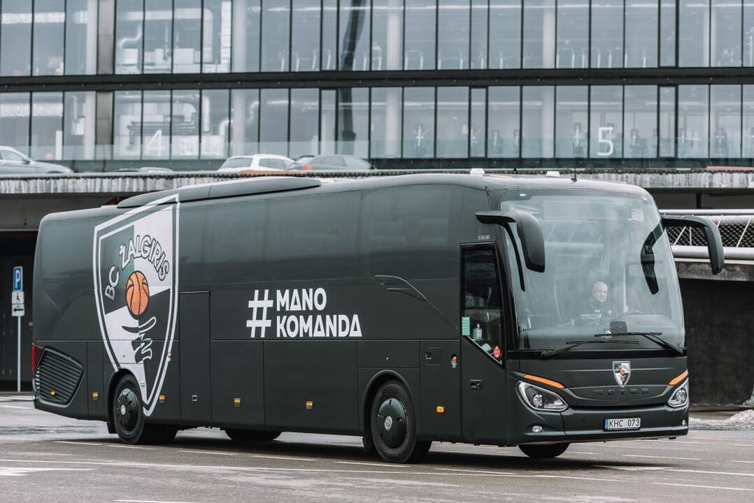 Komfortas: Kauno žalgiriečiai iš „Kautros“ autobusų išsirinko „Setra S 516 HD“.